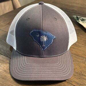 Baseball Cap Palmetto South Carolina Mesh w/ adjustable Cap Like New Richardson